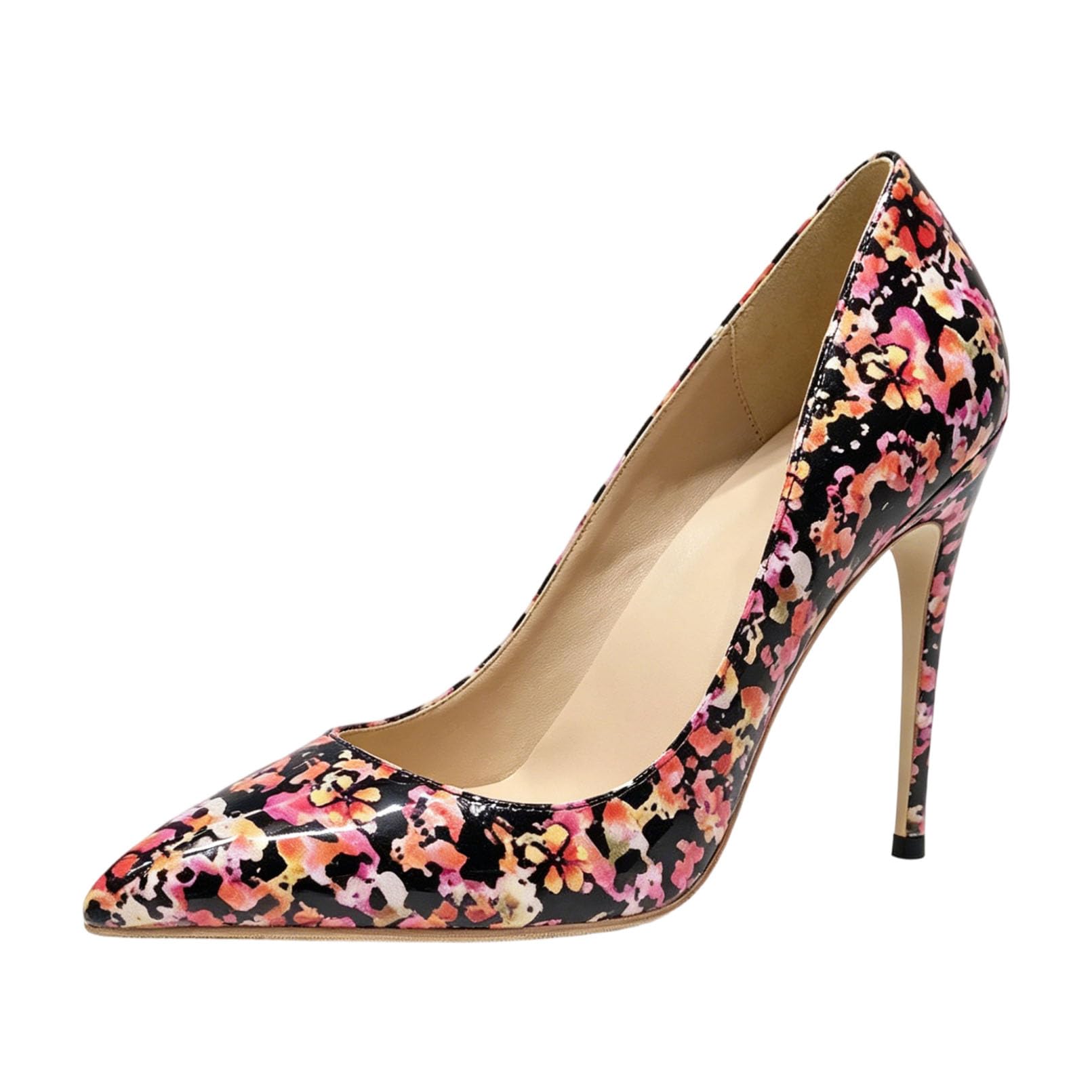 Genérico Zapatos De Fiesta De Tacón De Aguja Alto para Mujer