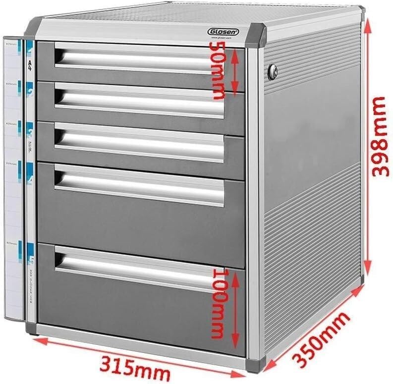 Filing Cabinet Office Supplies Filing Cabinet File Large Storage Space Locking Drawer Cabinet