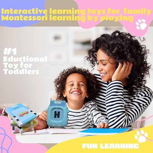 Miniatura 6 de Tarjetas didácticas de PVC duraderas para niños pequeños, 274 palabras visuales con un agujero de perforación y un soporte para tarjetas, juguetes