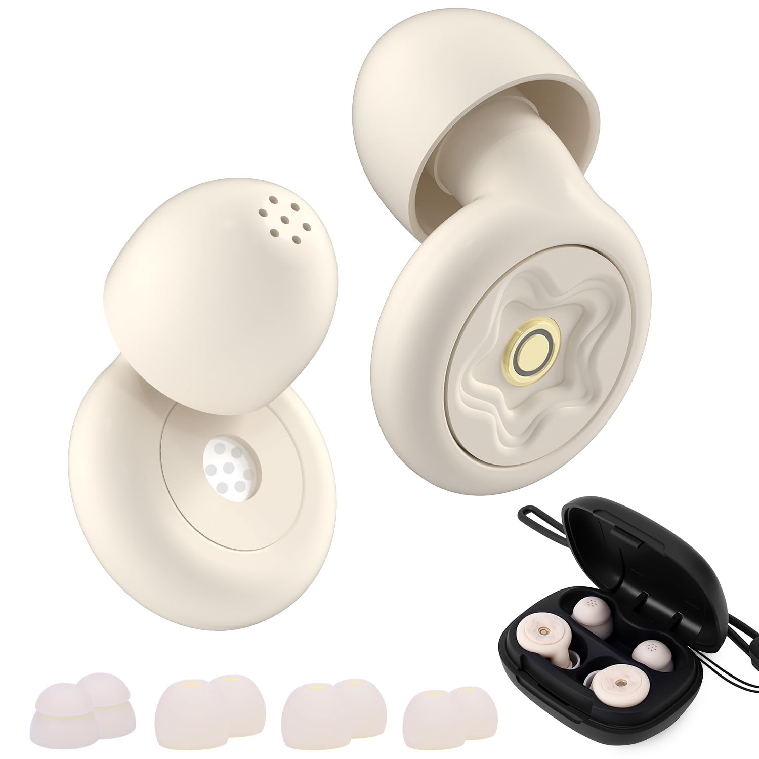 Amazon | 耳栓 睡眠用 いびき防止 45dB低減 みみせん 遮音 快眠 安眠