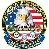 American Warriors 12 inch Back Patch