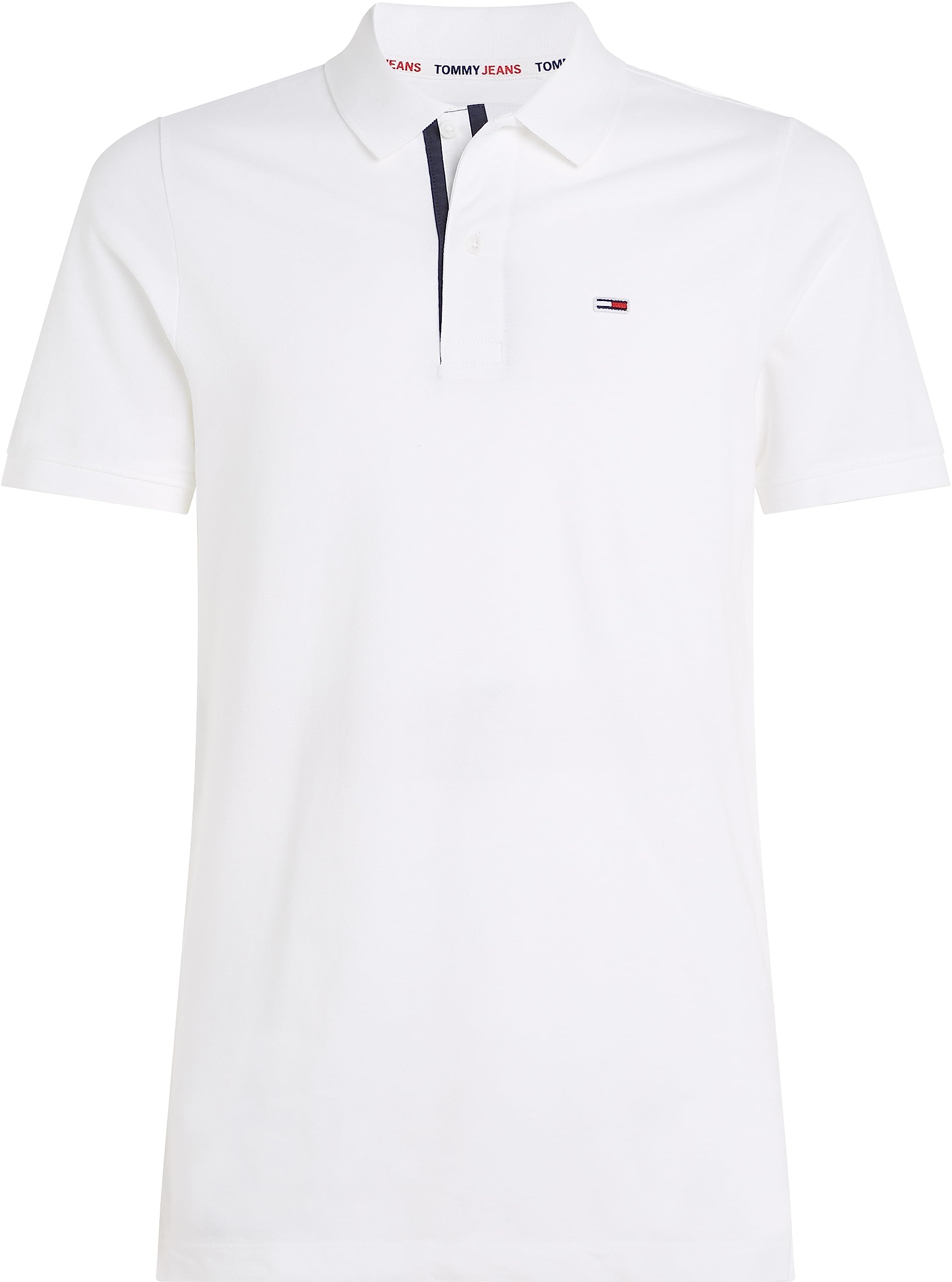 Tommy Jeans Herren Poloshirt Kurzarm Slim Fit