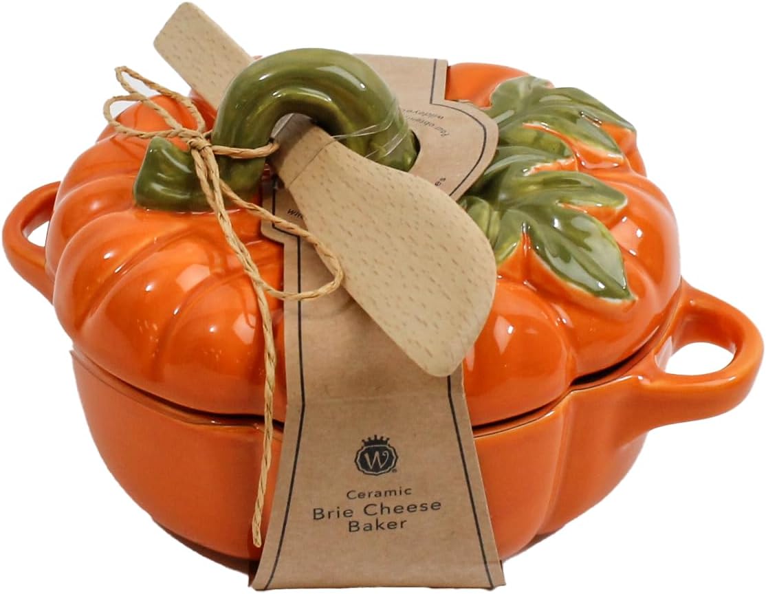 BRIE BAKER, PUMPKIN, LEAVES HANDLE