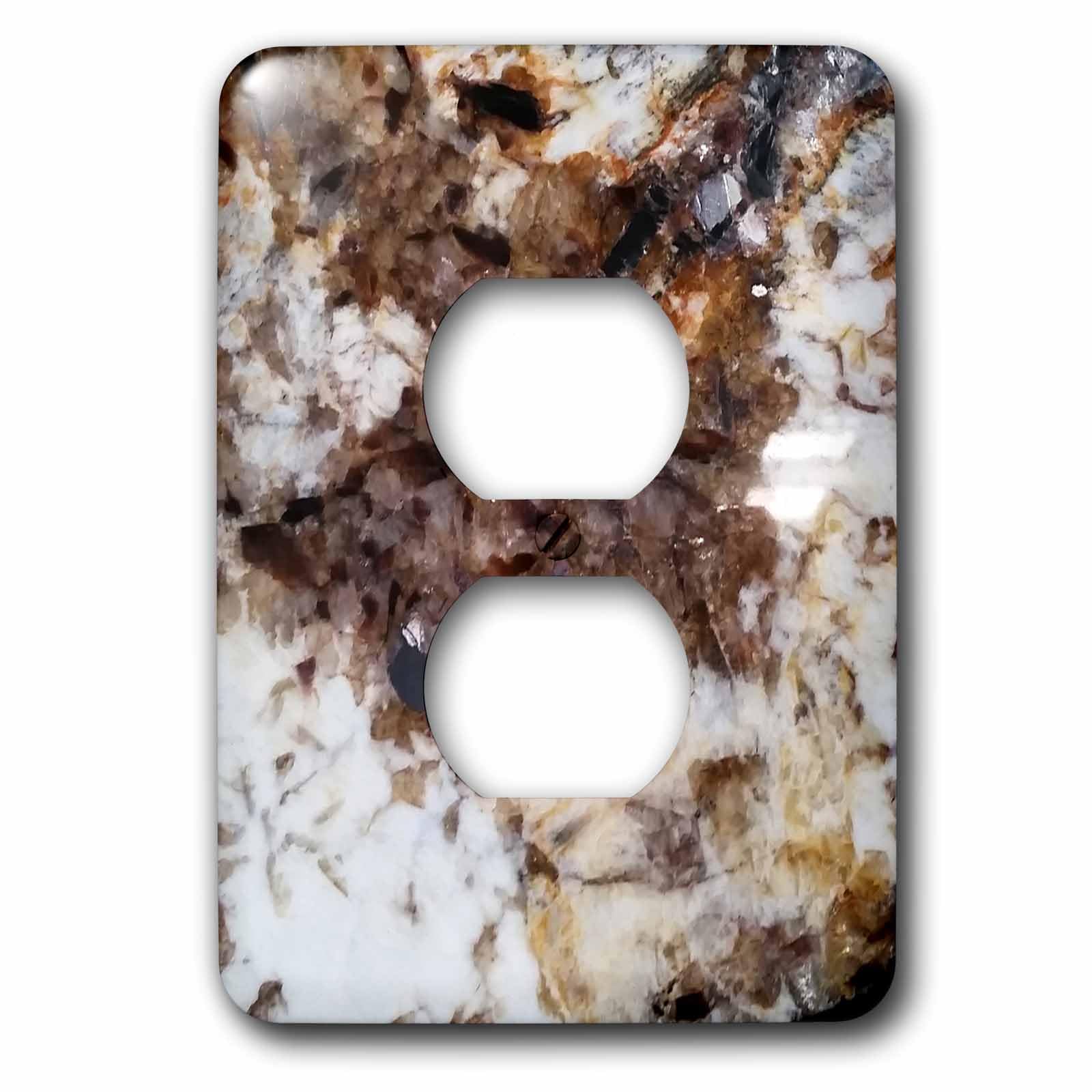Cache 2 prises 3dRose LSP_252639_6 double pour plaque murale standard