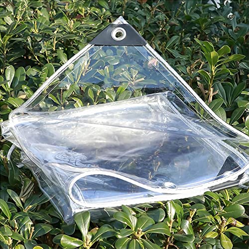Lona impermeable para muebles de jardín y protección transparente de terrazas contra lluvia 2