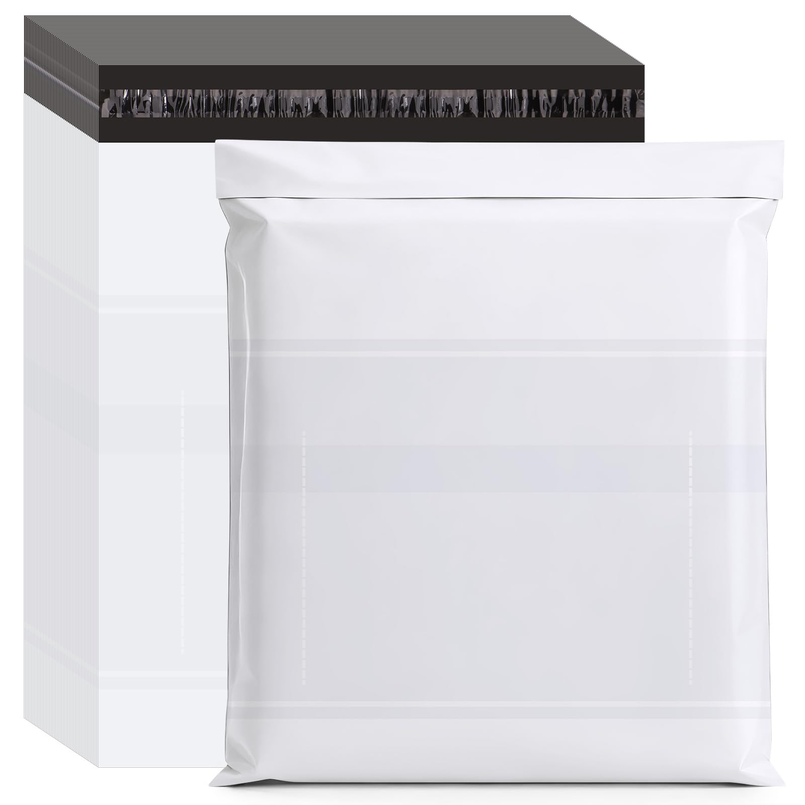 Svaldo Delivery Bags for Parcels, 50pcs 35*45cm Plastic Bags for Packaging
