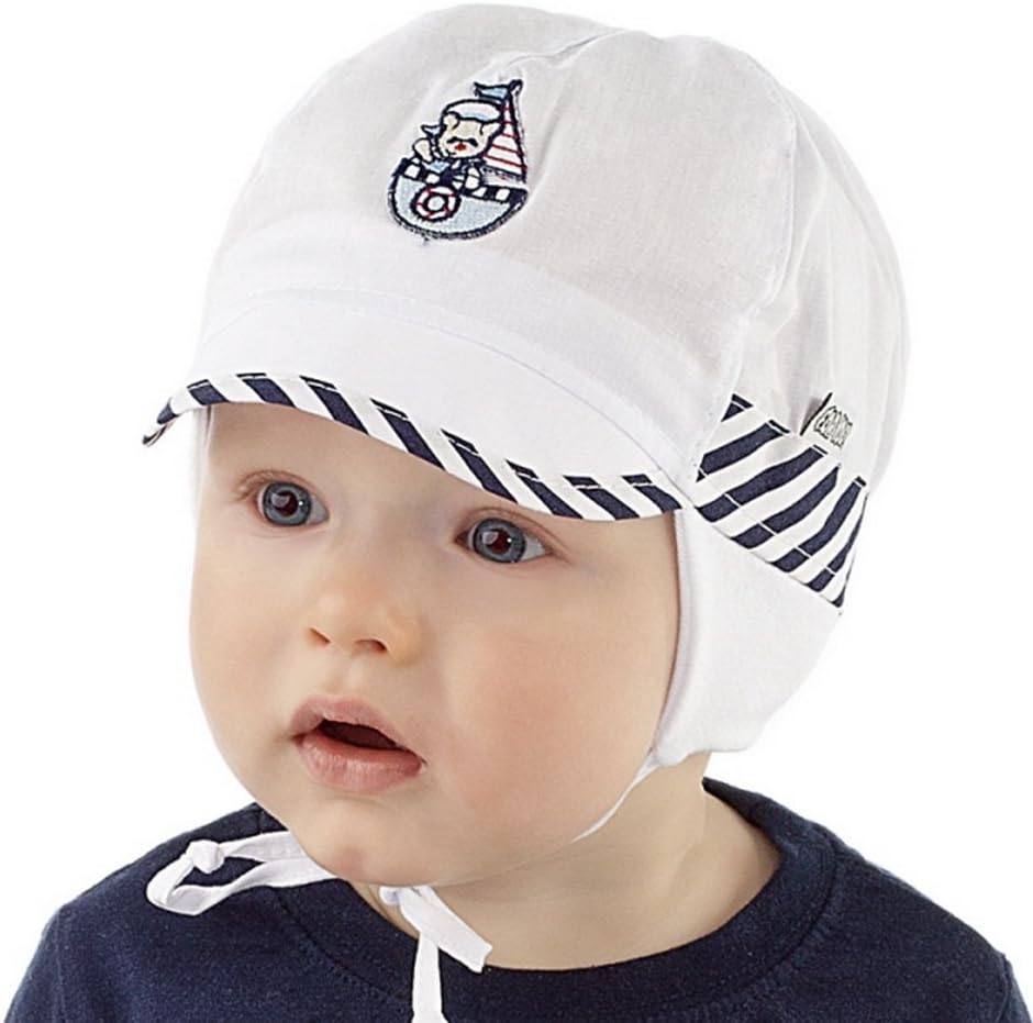 Boys Sun Hat Holiday Beach Summer Hat 0 2 3 6 9 12 Months Marine Collection Baby Boy (46cm 9-12 mths)