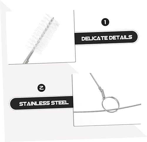 Miniatura 3 de 1 unid desatascar nevera removedor de hielo refrigerador limpia tubos refrigerador dragado alambre herramientas de limpieza kit de drenaje