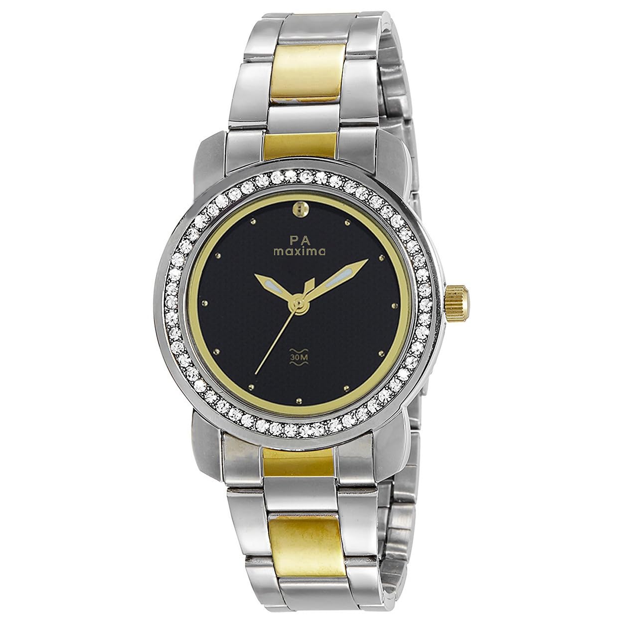 Maxima Stainless Steel Analog Black Dial Women Watch - 43014Cmlt, Multi-Color Band (B074K8PV12) Amazon Price History, Amazon Price Tracker