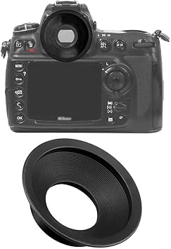 Sedremm Eyecup Camera DK-19 Eyecup Replacement Eyepiece for Nikon D700 D800 D4 D3S D3X D2X D2H F5 F6 Cameras Viewfinder, 2 Pack