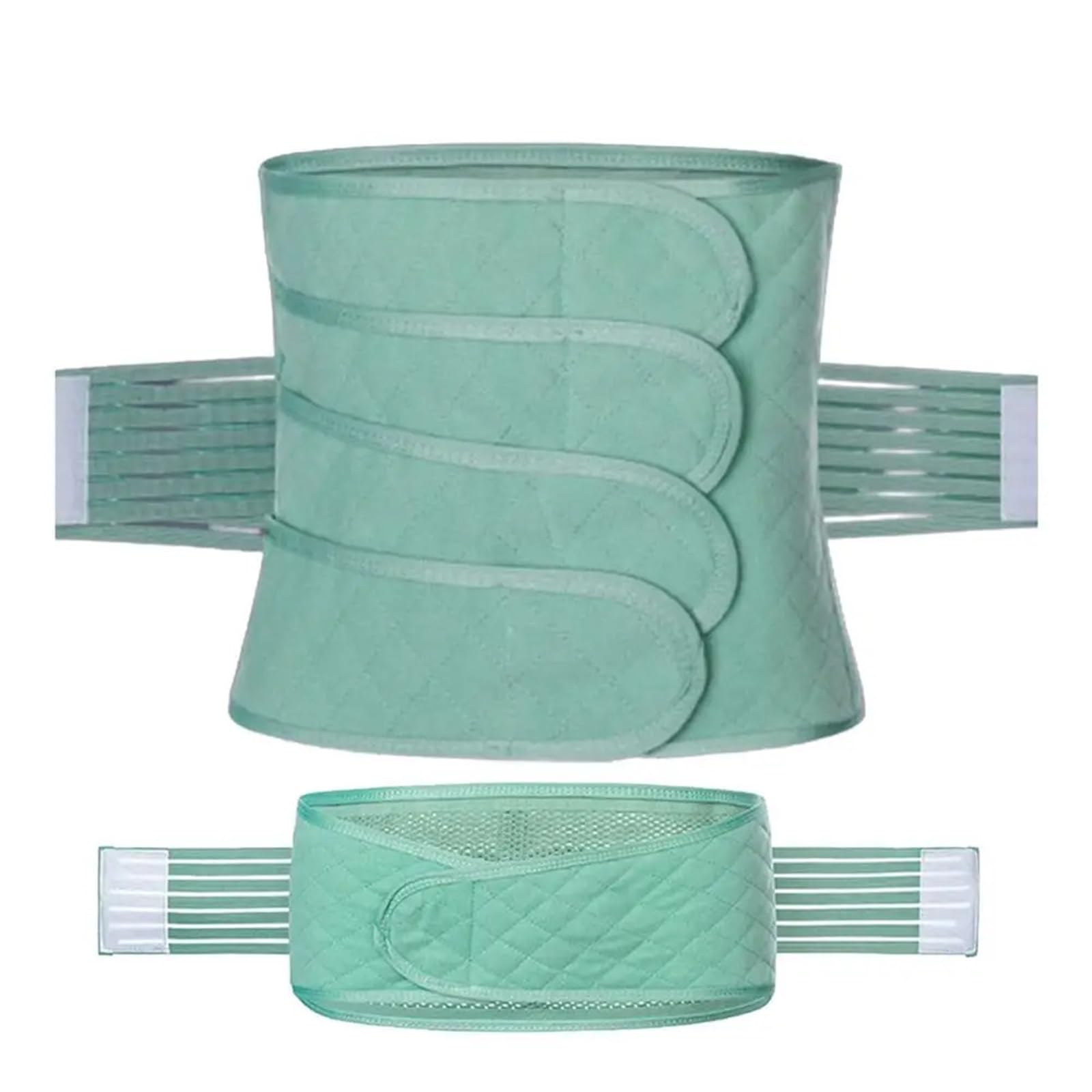 Guaina Post Parto Fascia Addominale Post-Partum, Cintura pelvica, Modellante for Il Corpo, Fascia Post-Partum, Fascia for la maternità, Forniture(Green,XL)