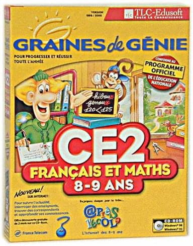 Graines De Génie 4ème – 13/14 Ans – Français/Maths PC – Big Box – État Correct