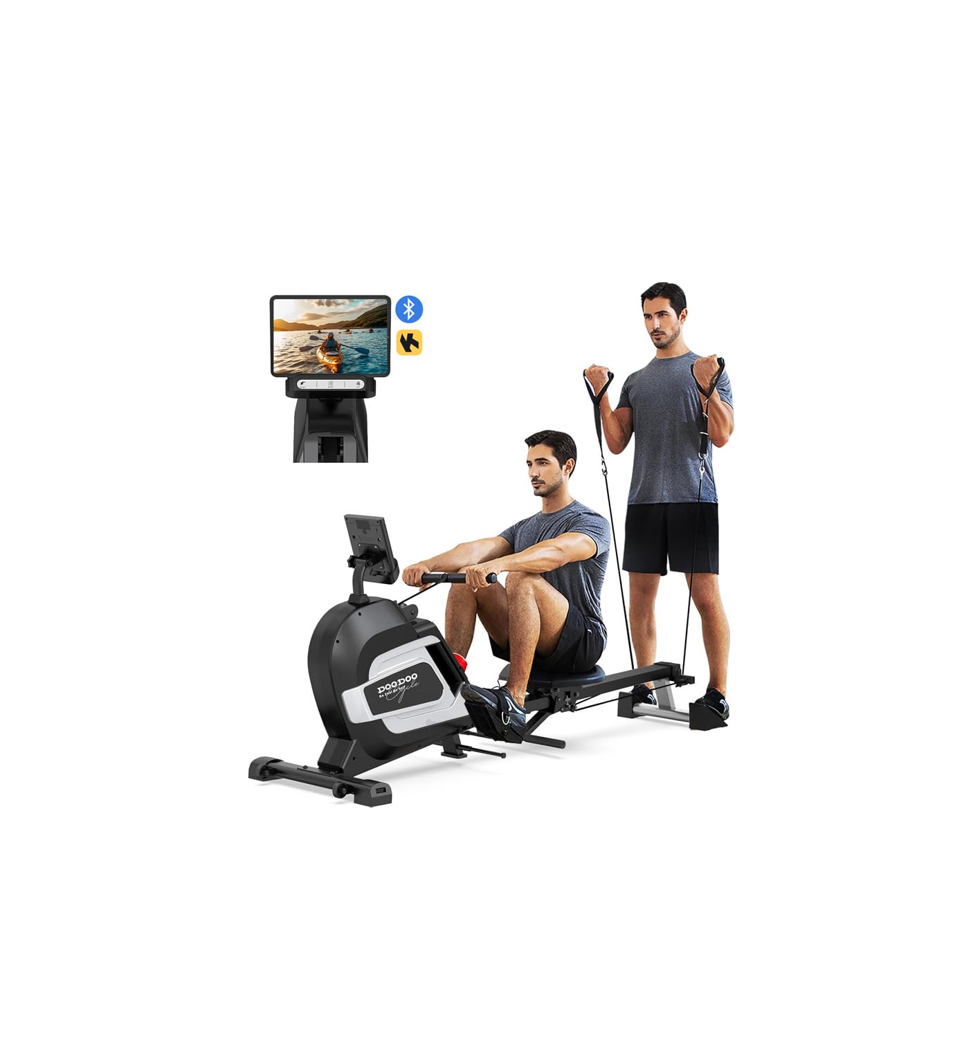 pooboo Magnetic Rowing Machine H015