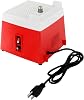 Stained Glass Grinder, 4200rmin Mini Color Grinder 110V 65W Portable Stained Grinder Industrial Stain Grinder Diamond Glass Art Grinding Tools Glass Art Grinding Machine for Glass Ceramics Red