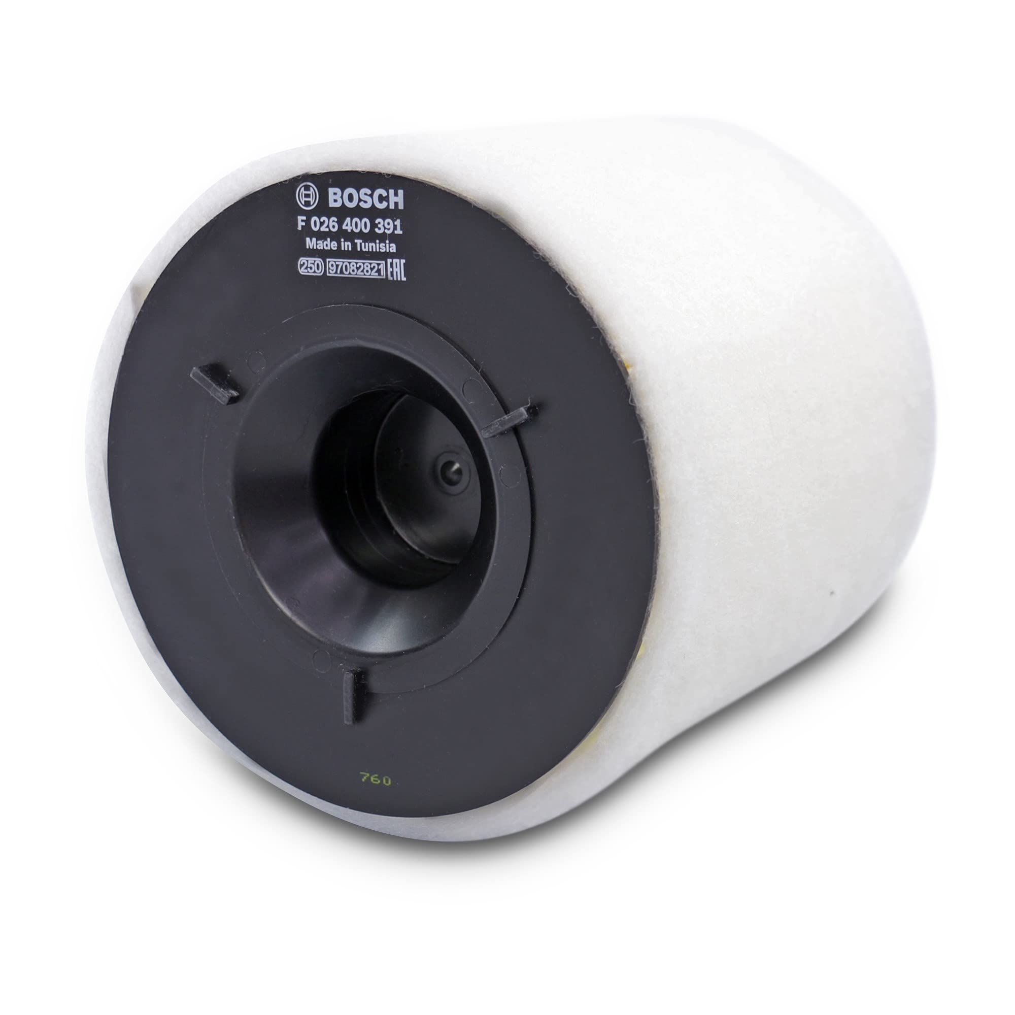 Bosch Filtro Aria per Auto S0391 - Trattiene le particelle solide all'esterno della presa d'aria - Resistente all'umidità ed altamente resistente alla trazione