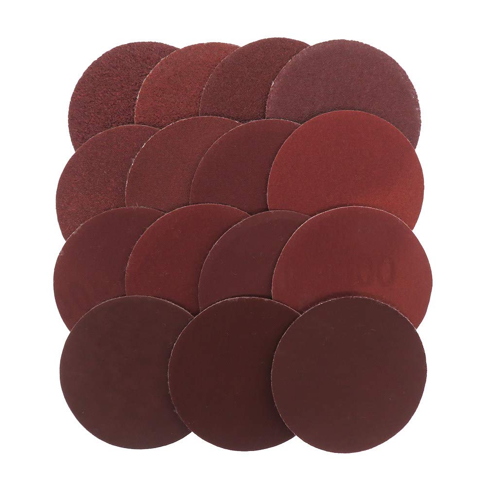 100 Dischi Abrasivi Con Strappo 50mm Grana 600 – Carburo Di Silicio, Per Levigatrice Orbitale – Adatti Per Legno, Metallo, Cartongesso, Vetro