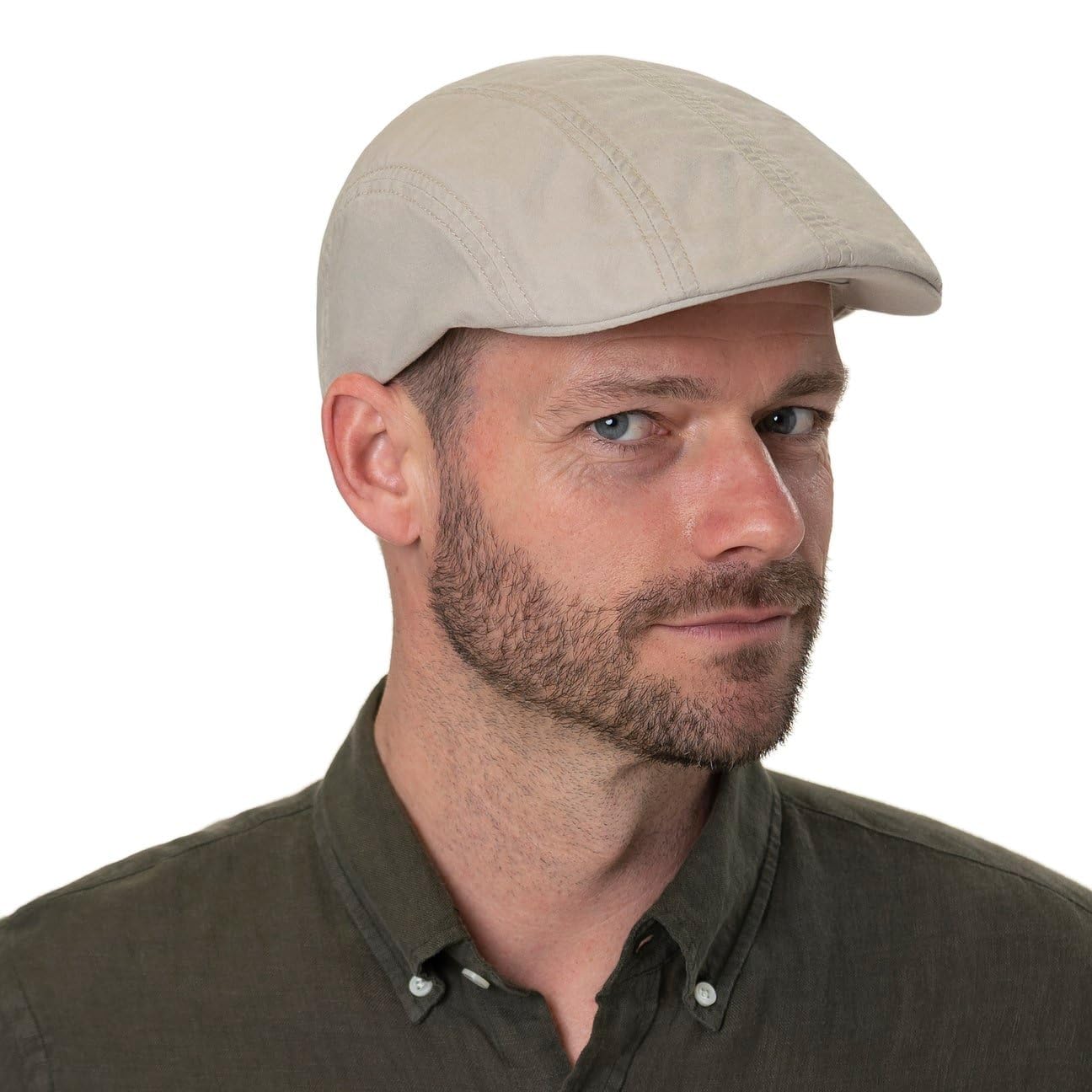 Stetson Madison Delave Schirmmütze Flatcap UV-Schutz Nachhaltig Damen und Herren Frühling Sommer