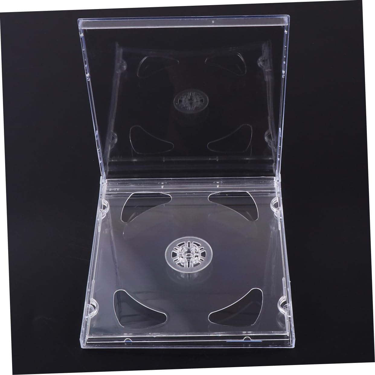 Alipis Custodia CD Trasparente Doppia in Plastico 10 Pezzi, Comoda da Trasportare e Porta 2 CD o Dvd, per Conservare Video di Nozze o Diario dei Ragazzo Ragazza