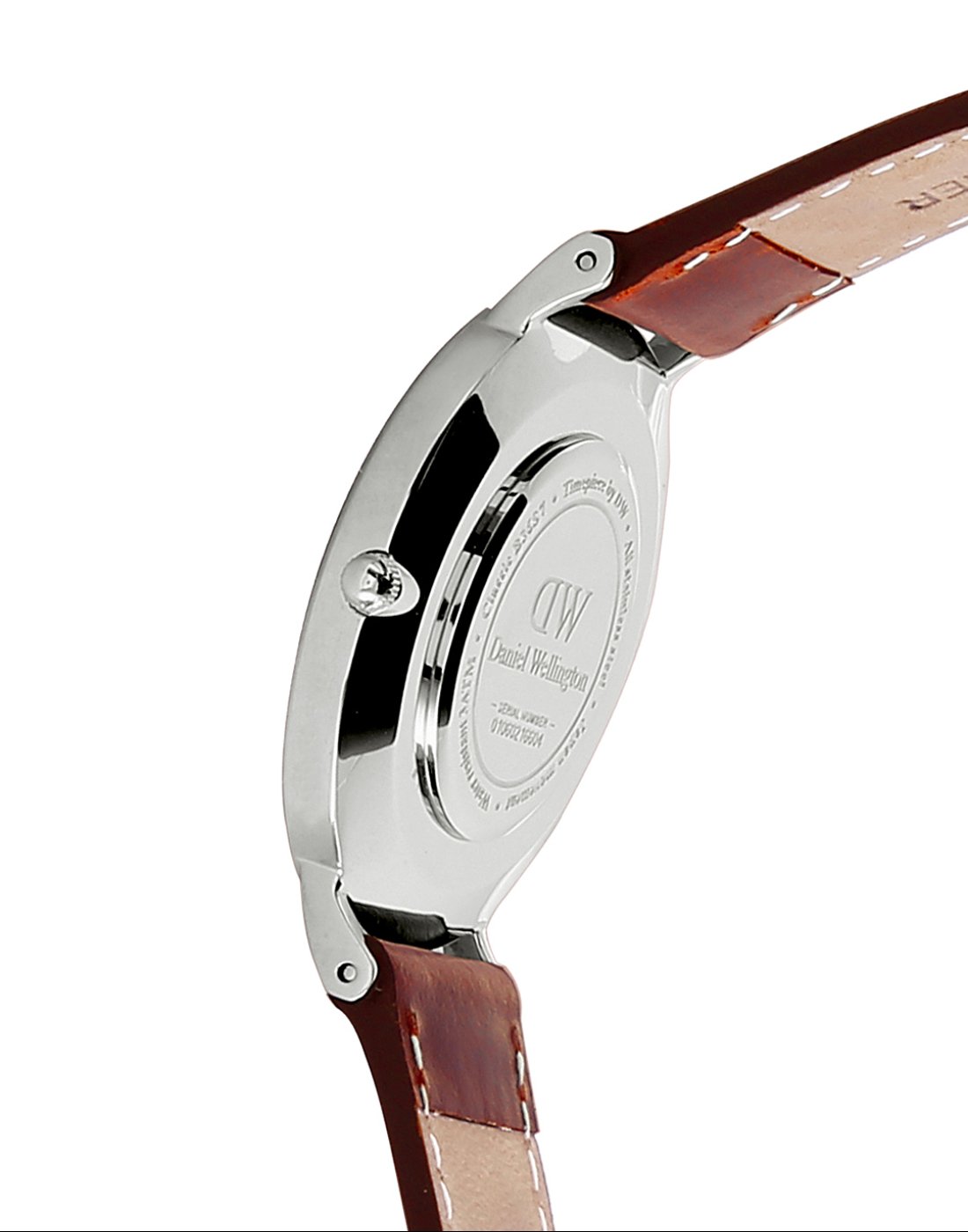 Daniel Wellington Classic St Mawes, Braune/Silber Uhr, 40mm, Leder, für Herren
