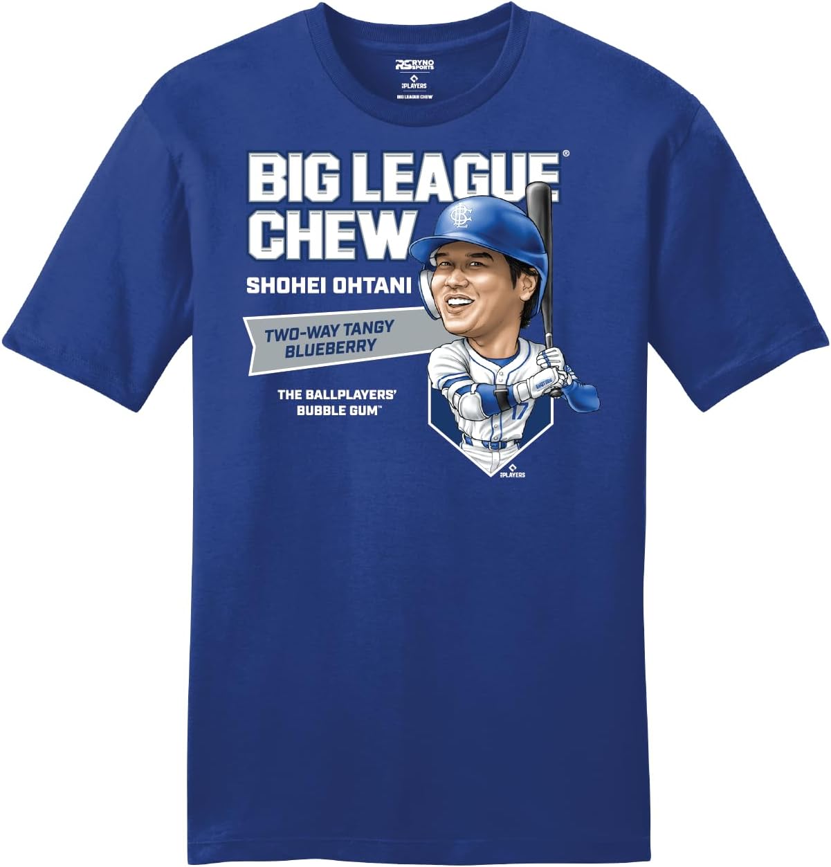 Ryno Sports x Big League Chew Main Event Adult T-Shirt for Baseball Fans