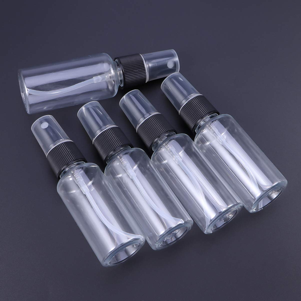 FRCOLOR 36piezas Botellas De Spray De Plástico Pack De Rellenables y Portátiles Para Viajes Sin Fugas Aleatorios Para Perfume y Desmaquillante