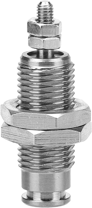 Oumefar CJPB Cylinder Mini Needle Shape Pneumatic Cylinder Single Acting Male Thread Bolt Small Cylinder bore 6/10/15mm(CJPB6*15)