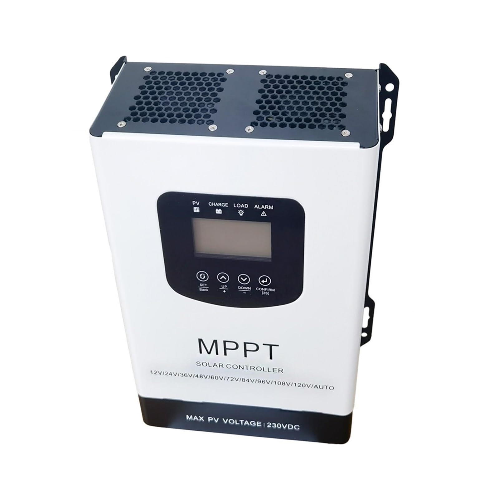 controlador de carga solar, Controlador de carga Solar MPPT 30A 40A 50A 60A 80A 100A 120A 230V regulador for Panel PV baterías litio LiFePO4 LCD(No WIFI,40A)