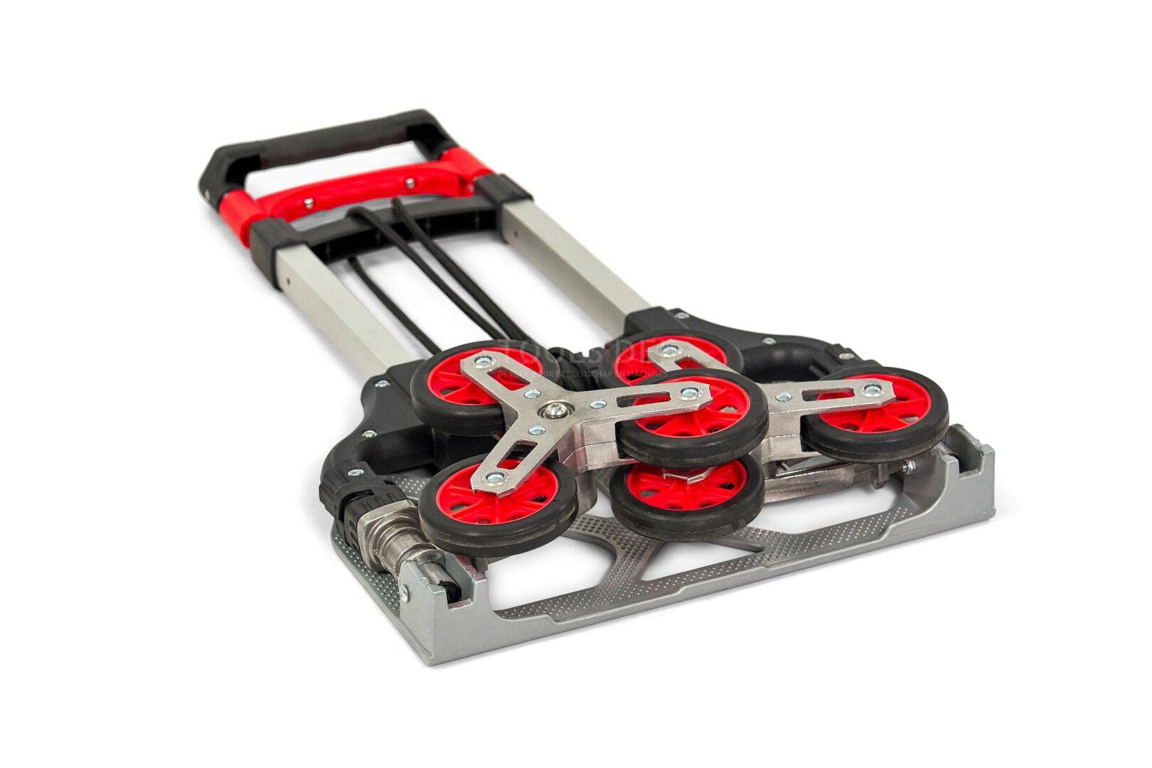 Carrello manuale pieghevole per scale HBM da 75 kg - Modello 2