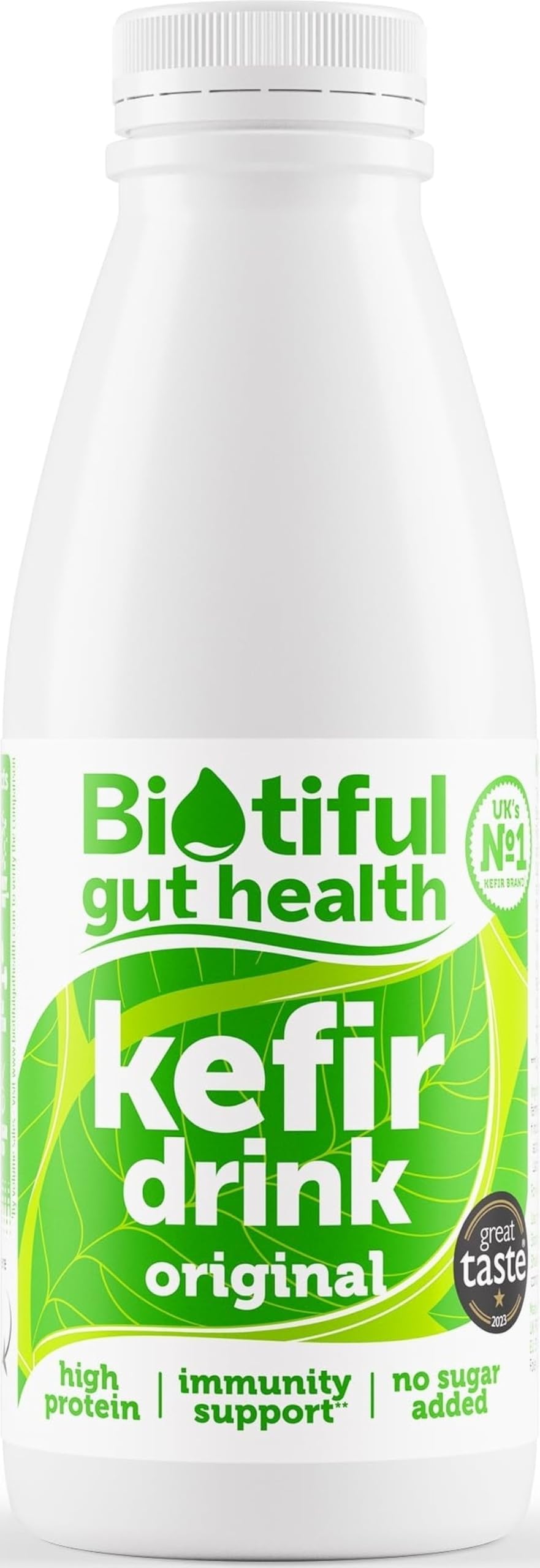 Biotiful Gut Health Kefir Yogurt Drink Original, Immunity Support, High in Protein, Source of Calcium and Vitamin B12, 500ml