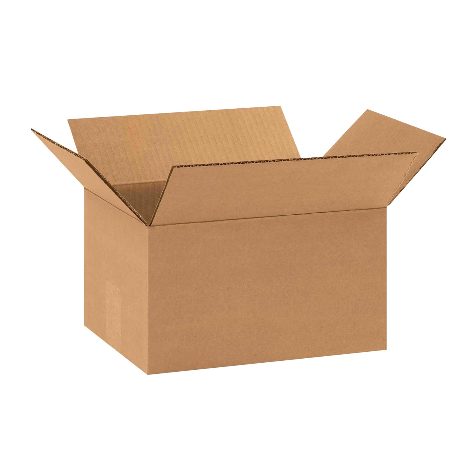 Imballaggi Point - Boîtes en carton Havane - une vague - 60 x 40 x 30 cm - Boîtes d'emballage d'expédition et de déménagement - Protectrices, robustes et durables. - Lot de 10