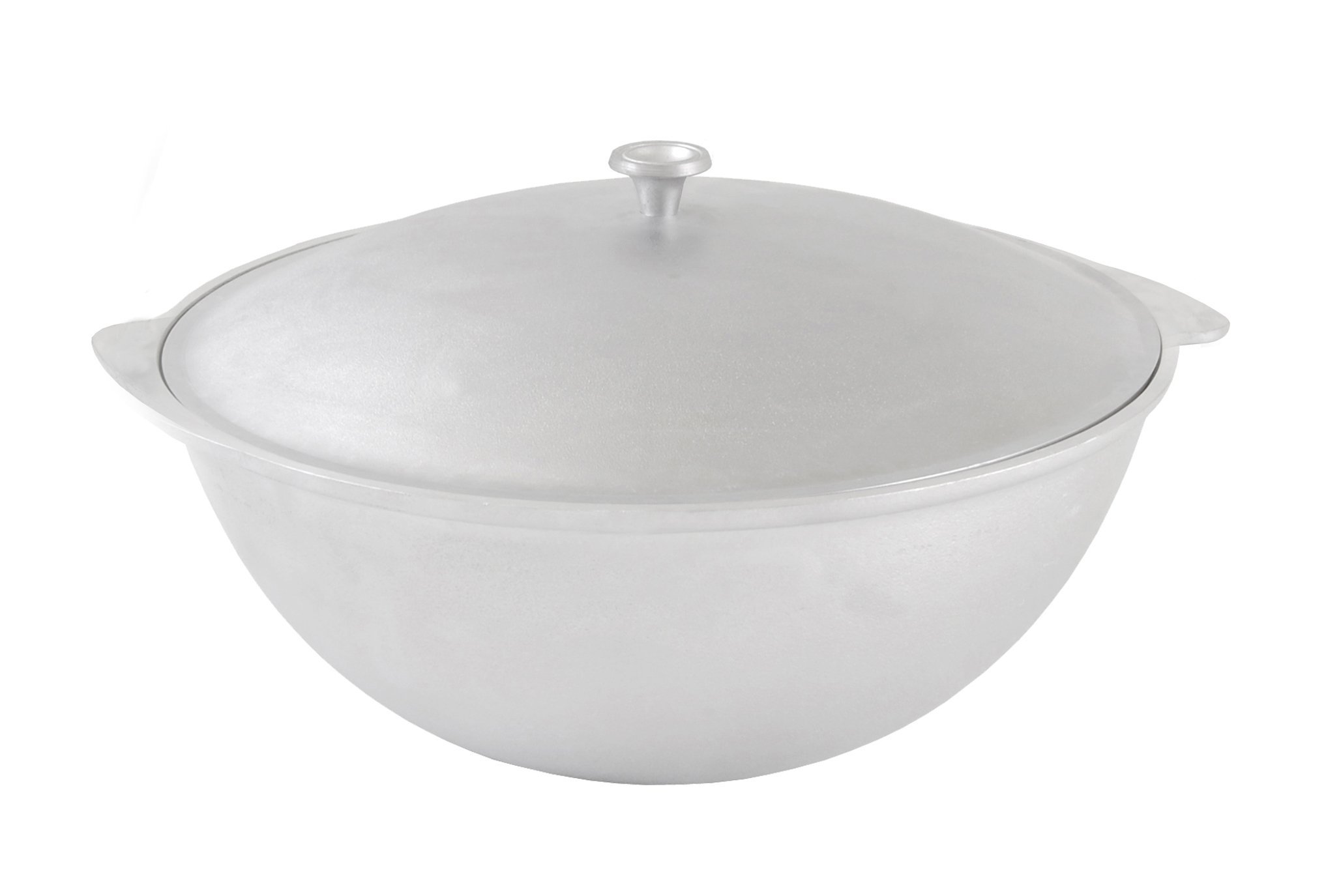 Kazan Asien Topf Tatarskij mit Deckel Kasan WOK 7 L Aluguss