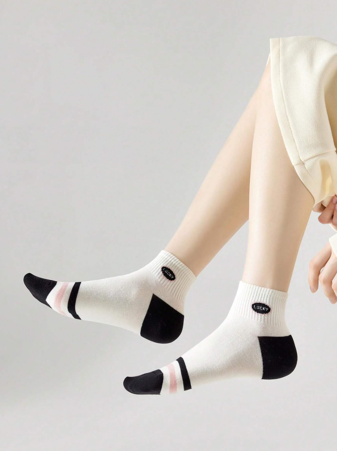 SWEET CABOODLES Women's Ankle Length Socks | Pack of 5 | Breathable & Odor-Free - Image 2 thumbnail