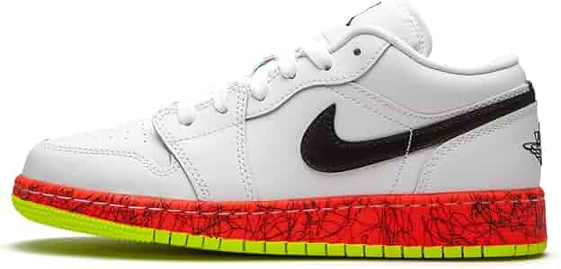 Amazon.com | Jordan Youth Air 1 Low Grades GS CV9548 100