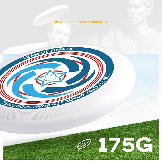 28CM Ultimate Frisbee 175G Sports Outdoor Competitive Competition Beach disc Frisbee (Rotating Star)
