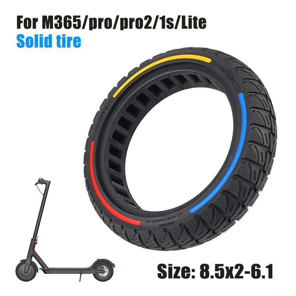 Scooter eléctrico neumático sólido, Neumático sólido de 8,5 Pulgadas for Trabajo Pesado for Patinete eléctrico M365ProPro2