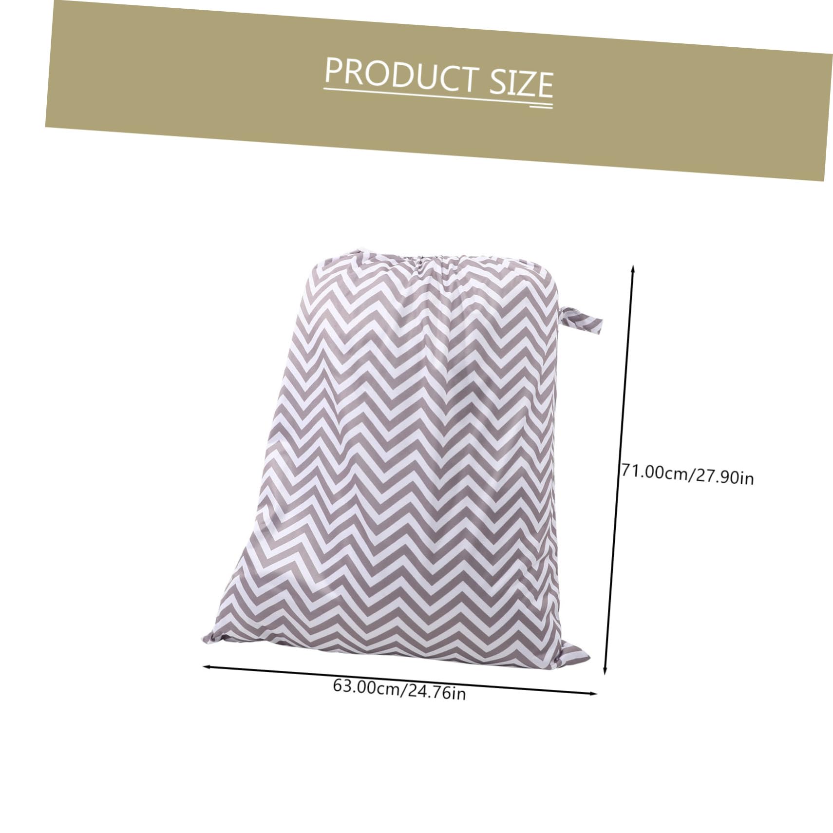 ERINGOGO Reusable Diaper Pail Bag with Elastic Edges Multi Functional Diaper Storage for Wet Dry Items Compatible with All Bucket for Clothes Towels