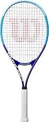 Wilson Raquete de tênis recreativa para adultos Tour Slam Lite - Tamanho de aderência 3: 11 cm, azul claro/azul escuro