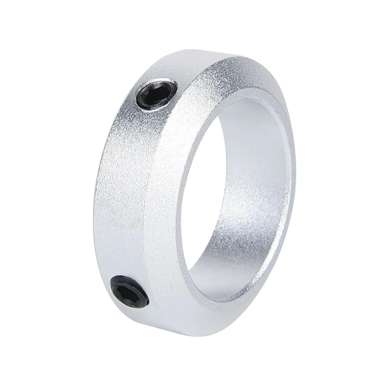 Shaft Collar Retaining Ring Stop Screw Type Retaining Ring Shaft Retainer Locator Aluminum Alloy with Screws 1Pcs(4-5-6)