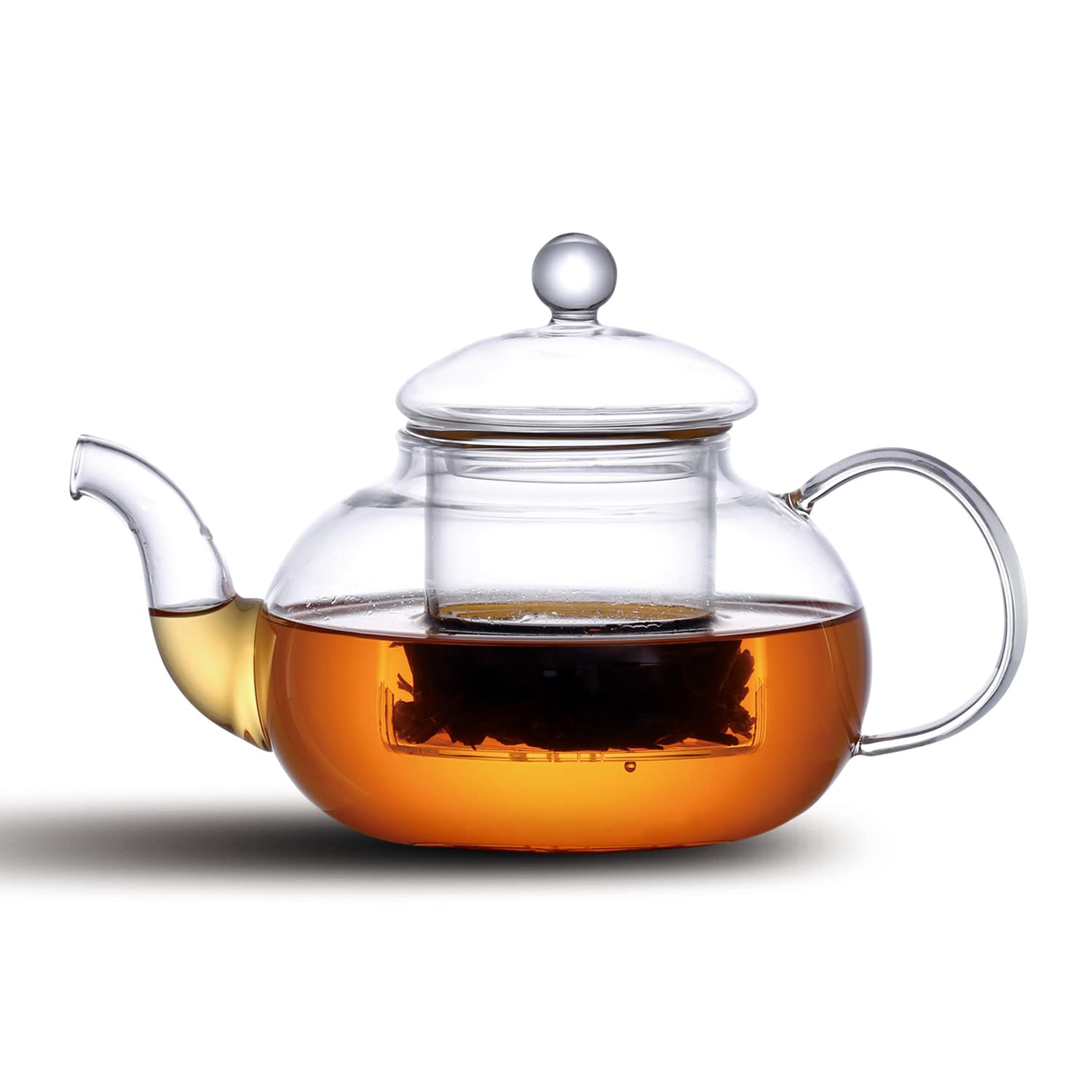 Cuisine Art Glass Teapot With Filter, 850 Ml Capacity