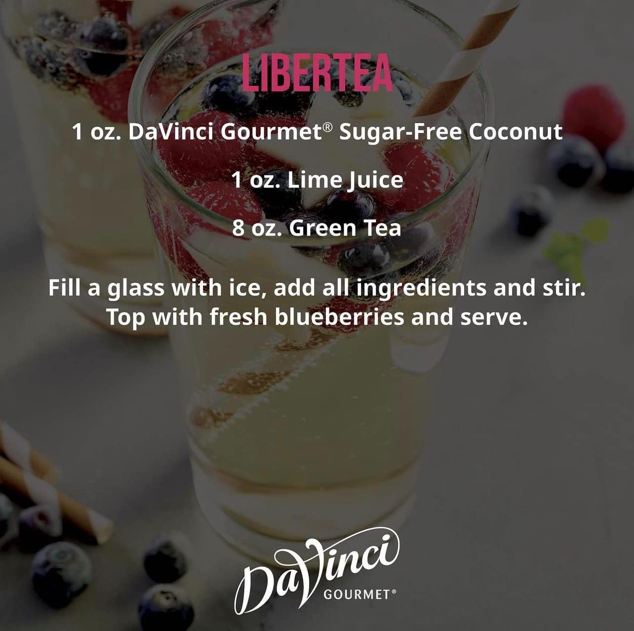 DaVinci Gourmet Sugar Free Coconut Syrup, 25.4 Fl Oz (Pack of 1)