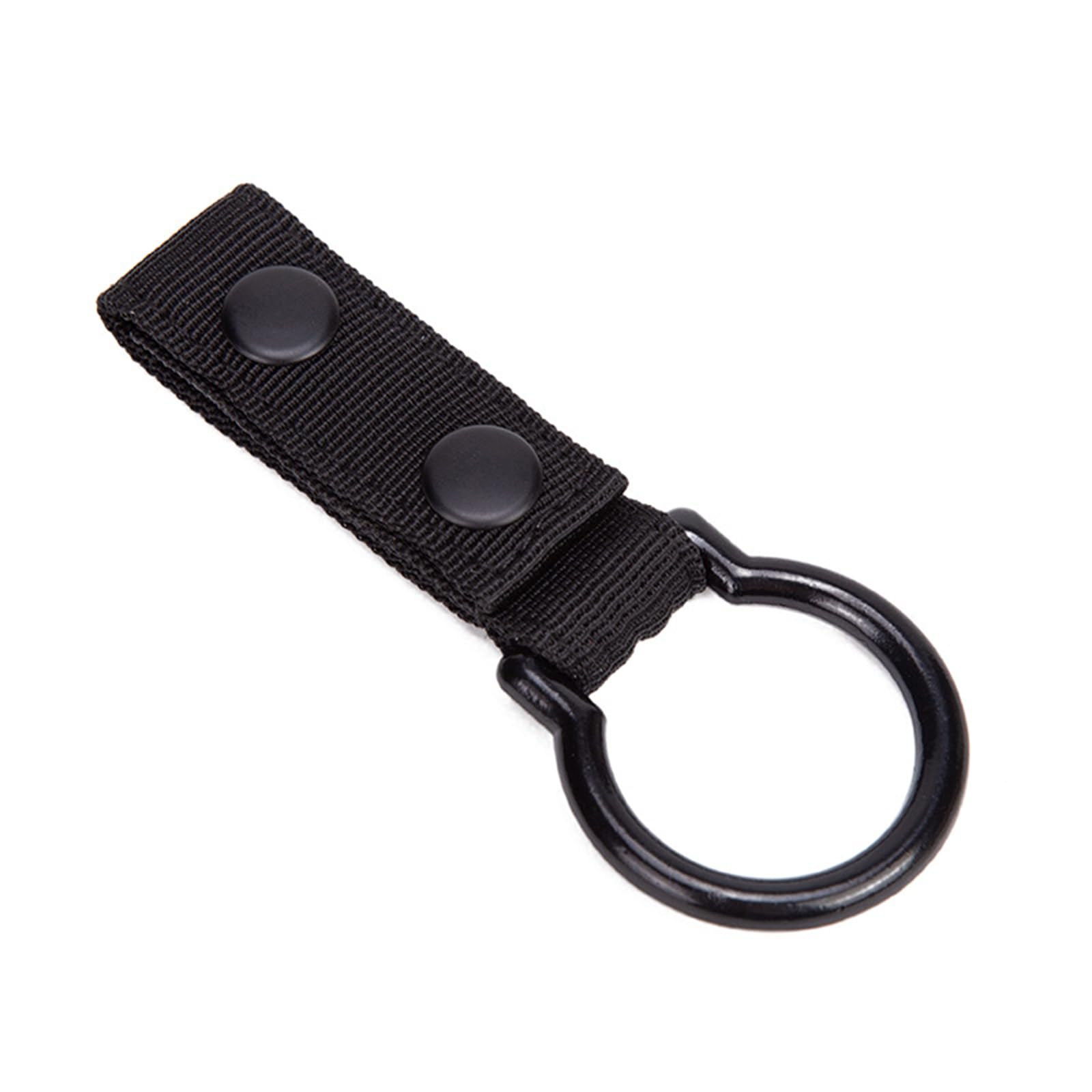 Ljmyy Multifunction T Shape Clip Holder Fastener for Walking Stick and Flashlights with Nylon Webbing Alloys Metal Buckle