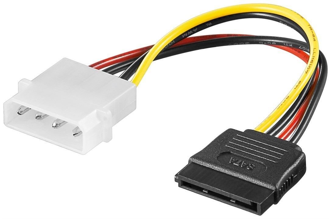 Installation Kit Mounting Frame for 2.5 Inch Hard Drives/SSDs to 3.5 Inch Adapter Mounting Frame Bracket Rails Including 50 cm SATA Cable + 4-Pin SATA Adapter