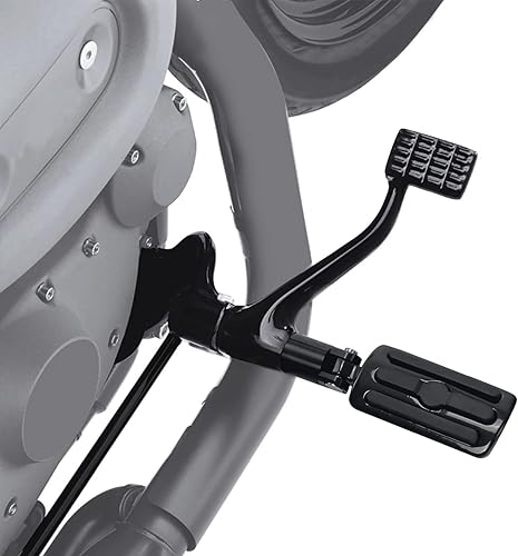 Miniatura 31 de XFMT - Reposapiés para motocicletas, compatible con Sportster negro