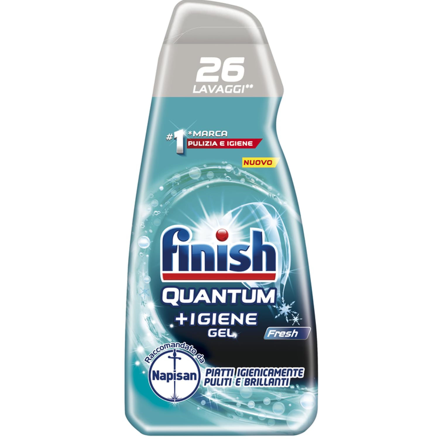 Detergente gel igienizzante lavastoviglie con formula combinata kit con Spugna Brandizzata SPESA & RISPARMIO Inclusa – Variazioni 4/8/12 Pezzi (8)