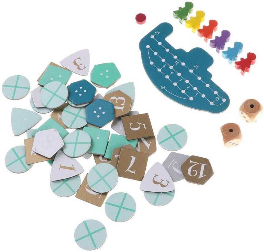 Oink Games Deep Sea Adventure A Treasure Hunting Travel Board Game Amazon Co Uk Toys Games