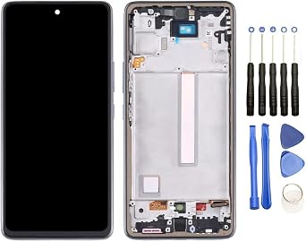 For DYGCGO SC-53C, SCG15, Galaxy A53 5g, SM-A536B, SM-A536V, SM-A536E Repair Replacement Front Panel LCD Touch Panel LCD Panel Windshield Digitizer with Repair Tool Kit Black TFT