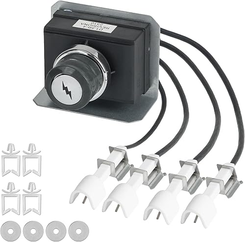 onlyfire Kit de encendido de parrilla 7629 para parrilla de gas Weber Genesis serie 330 con panel de control montado en la parte delantera (2011 -