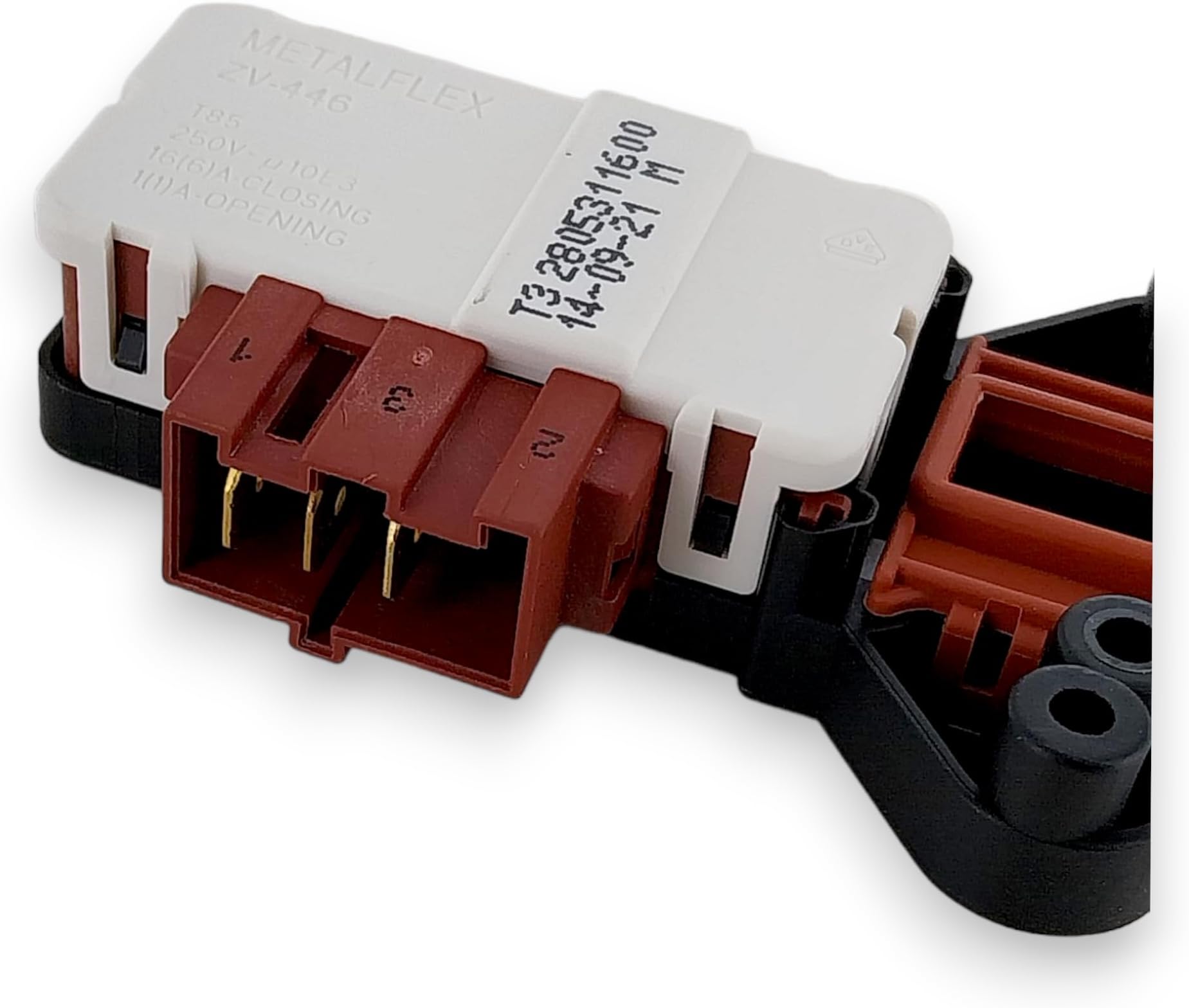 Door Lock for Beko Blomberg 2805310800 Metalflex ZV-446 T3 Rold DA046 44683188 Locking Relay Door Lock Latch Door Contact Switch for Washing Machine