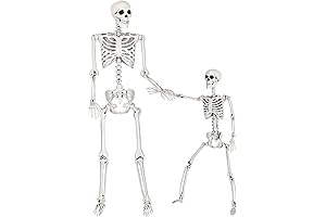 SpringFlower Halloween 5.4 & 3Ft Tall Skeletons
