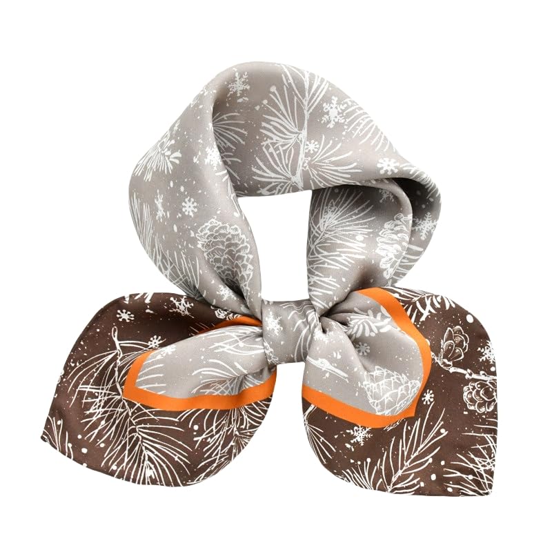 Bandeau pour cheveux en soie motif pomme de pin idéal pour vos sorties